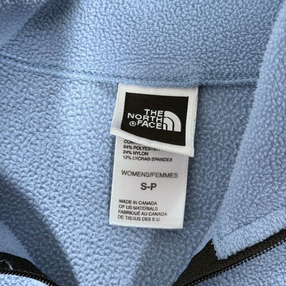 Vintage Made in Canada The North Face 1/4 Zip Fleece Vest - Picture 4 of 5